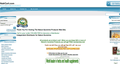 Desktop Screenshot of natrcart.com